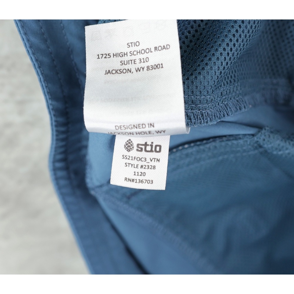 Stio Pants Men's Size 36 Blue Hiking Softshell Stretch Outdoor Trail Style #2328 - Picture 7 of 12